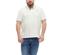 s.Oliver Herren Polo-Shirt aus Baumwoll-Piqué - Regular Fit, strukturiert, mit Frontprint und Polokragen