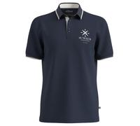 Poloshirt aus Baumwollpiqué mit Kontrast-Details M blau 2178334.59D1.M