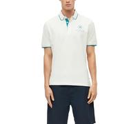 Poloshirt aus Baumwollpiqué mit Kontrast-Details M creme 2178334.02D1.M