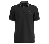 s.Oliver Herren Polo-Shirt - Regular Fit, Baumwoll-Piqué mit Frontprint, strukturiert