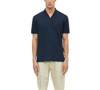 s.Oliver Poloshirt mit Strukturstreifen Blau XXL 2178228.5978.XXL