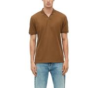 Poloshirt mit Strukturstreifen 3XL braun 2178228.8919.3XL