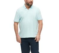 s.Oliver Herren Polo-Shirt - Regular Fit, Jacquard-Struktur, Kurzarm, Polokragen mit Rippblende
