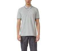 Poloshirt aus Flammgarn-Piqué L grau 2175894.9108.L