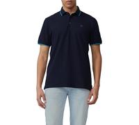 s.Oliver Herren Polo-Shirt - Regular Fit, Piqué, Label-Print
