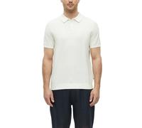 Weiches Strick-Poloshirt aus Baumwoll-Seidenmix M weiß 2182766.0120.M