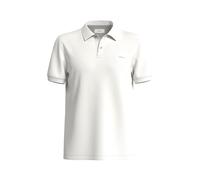 s.Oliver Herren Poloshirt Basic Piqué Baumwolle Knopfleiste Kragen (DE/NL/SE/PL, Alphanumerisch, L, Regular, Regular, Weiß)