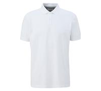 s.Oliver Poloshirt aus Baumwollpiqué mit Label-Detail 3XL Weiß