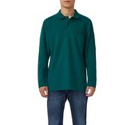 s.Oliver Herren Poloshirt im Fabricmix aus Leichter Sweatware Poloshirt Langarm