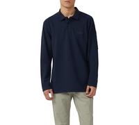 s.Oliver Herren Poloshirt im Fabricmix aus Leichter Sweatware Poloshirt Langarm