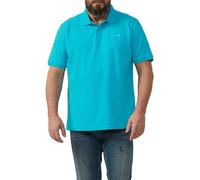 s.Oliver Poloshirt aus Baumwollpiqué mit Stickerei Türkis 3XL 2139798.6259.3XL