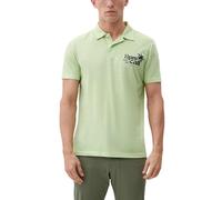 s.Oliver Herren Poloshirt Kurzarm, Grün, S