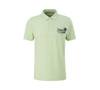 s.Oliver Herren Poloshirt Kurzarm, Grün, XXL