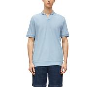 Strukturiertes Poloshirt mit Bündchen L blau 2178340.5030.L