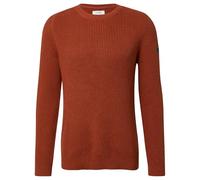 Strukturierter Baumwoll-Pullover mit Label-Patch XL rot 2170219.35W0.XL