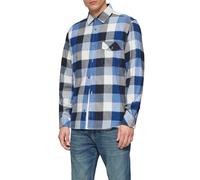 s.Oliver Herren Regular Fit: Kariertes Flanellhemd mit Brusttasche Hemd Langarm kariert