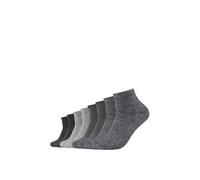 s.Oliver Kurzsocken Unisex Basic Quarter – weich, formbeständig, gekämmte Baumwolle – 8er Pack