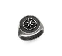 s.Oliver Ring für Herren - IP Gun - Gr. 62 - Edelstahl poliert - wasserfest & hautfreundlich