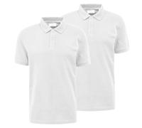s.Oliver Poloshirt aus Baumwollpiqué mit Label-Detail L Herren Weiß