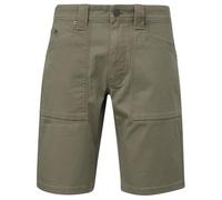 s.Oliver BLACK LABEL Regular Fit Cargoshorts aus Baumwoll-Mix in Oliv, Größe 34