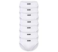 s.Oliver Herren Slips, 7er Pack - Slipdose, Baumwolle, einfarbig Weiß 2XL