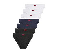 Slip S.OLIVER Gr. XL, 7 St., blau (schwarz, navy, weiß) Herren Unterhosen Slips Wochenration in einer Dose (56507428-XL)