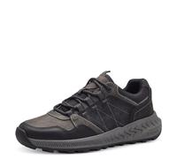 s.Oliver Herren Sneaker flach mit Schnürsenkeln Freizeit, Schwarz (Black Comb.), 41 EU