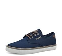 s.Oliver Herren Sneaker flach mit Schnürsenkeln Leicht, Blau (Navy), 41 EU