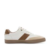 s.Oliver Herren Sneaker flach mit Schnürsenkeln Low Top, Beige (Beige Comb), 46 EU