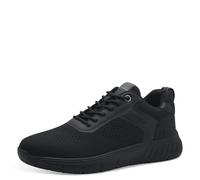 s.Oliver Herren Sneaker flach Sportlich Leicht, Schwarz (Black), 44 EU