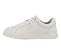 s.Oliver Herren Sneaker flach zum Schnüren, weiß (White Uni), 46