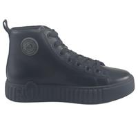 s.Oliver Herren Sneaker - Leder-Optik, Schnürung, Logo-Prägung