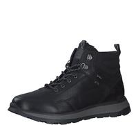 s.Oliver Herren Stiefel zum Schnüren mit Reißverschluss Gefüttert, Schwarz (Black), 43 EU