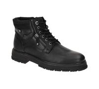 s.Oliver Herren Stiefel zum Schnüren mit Reißverschluss Gefüttert, Schwarz (Black), 44 EU