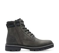 s.Oliver Herren Stiefel zum Schnüren Wasserabweisend Vegan, Grau (Dark Grey), 43 EU