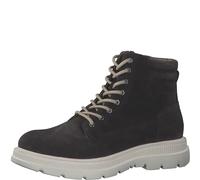 s.Oliver Herren Stiefeletten zum Schnüren aus Wildleder Winter, Braun (Dark Brown), 44 EU