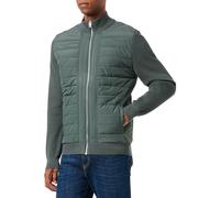 s.Oliver Herren Strickjacke mit Steppung GREEN XXL
