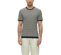 s.Oliver BLACK LABEL - Gestreifter Strickpullover blau/weiß - Gr. - M