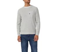 Strickpullover mit Brusttasche und Druckknopf XL grau 2170222.94W0.XL