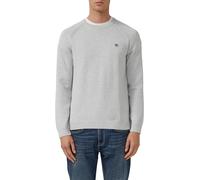 s.Oliver Herren Strickpullover - Regular Fit, Crew Neck, Langarm