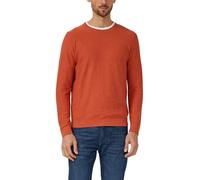 s.Oliver Herren Strickpullover - Regular Fit, Flammgarn, Crew Neck