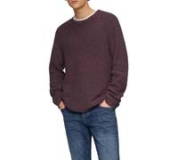 s.Oliver Herren Strickpullover - Regular Fit, meliert, Rundhals