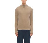 s.Oliver Herren Strickpullover - Regular Fit, Troyer-Kragen, Langarm