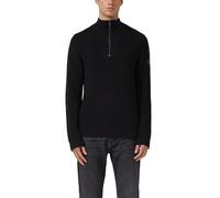 s.Oliver Herren Strickpullover - Troyer-Kragen, Regular Fit, Langarm