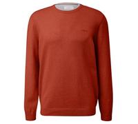 s.Oliver Herren Strickpullover - Regular Fit, Logo-Stickerei, Baumwolle