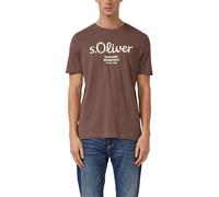 s.Oliver Herren T-Shirt 2139909 Brown XXL