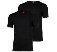 T-Shirt S.OLIVER "T-Shirt 2er Pack", Herren, Gr. L, schwarz, Obermaterial: 95% Baumwolle CO. 5% Elasthan EL., Shirts T-Shirt (78244917-L) schwarz