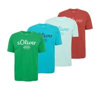 s.Oliver T-Shirt 4er Pack Herren mehrfarbig, L