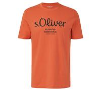 s.Oliver Herren T-Shirt, 4er Pack - Basic, Logoprint, Rundhals, Baumwolle S Mehrfarbig
