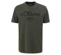 s.Oliver LOGO T-NOOS Herren T-Shirt, khaki, größe S